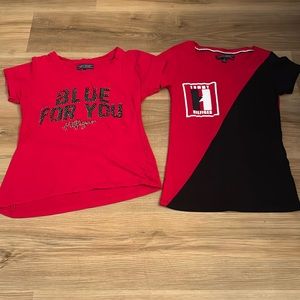 2 Tommy Hilfiger shirts